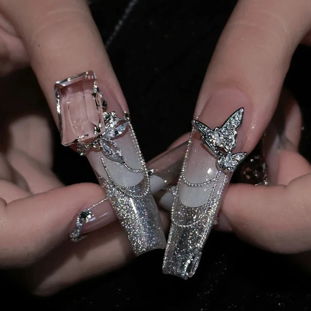 12 Grids Mini Caviar Beads Nail Art Charms With Magnetic Pen