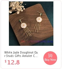 Green Jade Flower Barrette Hairpin 18K Gold Vintage Clip