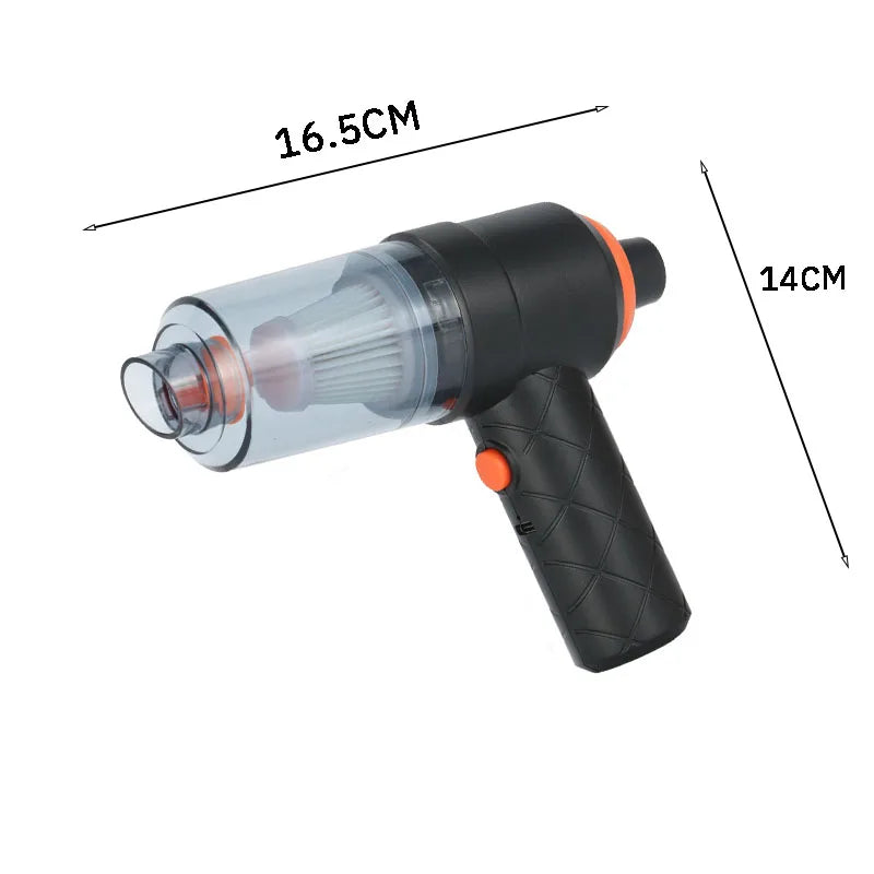 Ultra High Power Car Mounted Vacuum Cleaner Wireless Portable Handheld Mini Vacuum