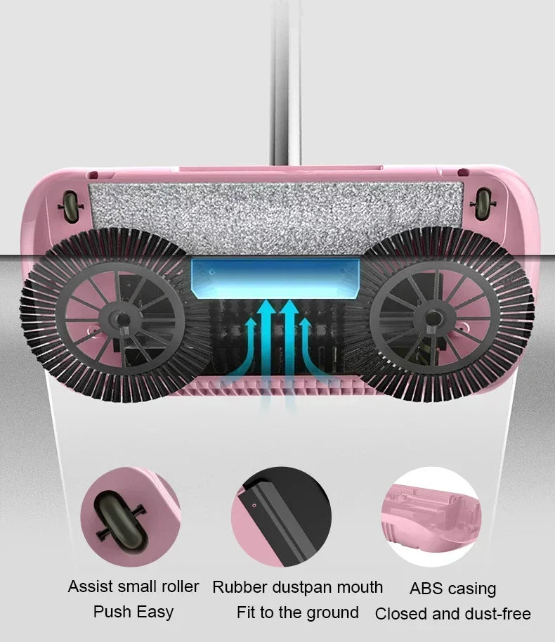 Combination Broom and Mop Set Hand Push Dustpan for Efficient Home Cleaning Tools