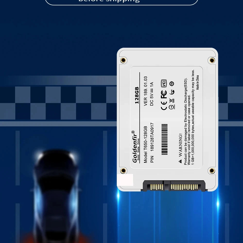 Goldenfir SSD 120GB 250GB 500GB 960GB 2.5 Internal Solid State Disk