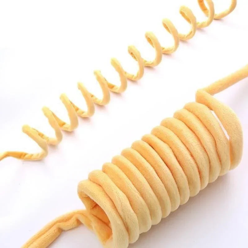 Pet Toy Funny Interactive Cat Stick Spring Rope Ball Plush Toy