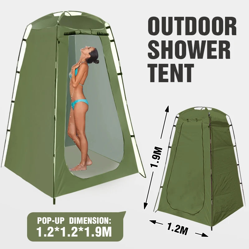 Portable Shower Tent | Waterproof Privacy Changing Room for Camping