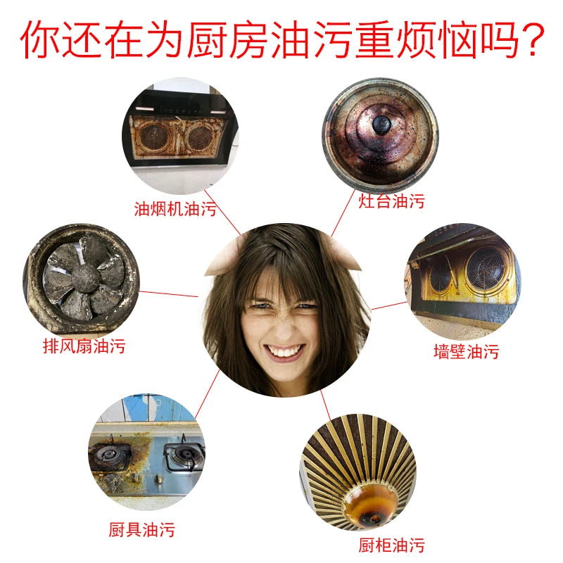 Household Degreasing Powder for Kitchen Extractor Hood Heavy Oil Cleaner Concentrated Grime Remover Chef Approved