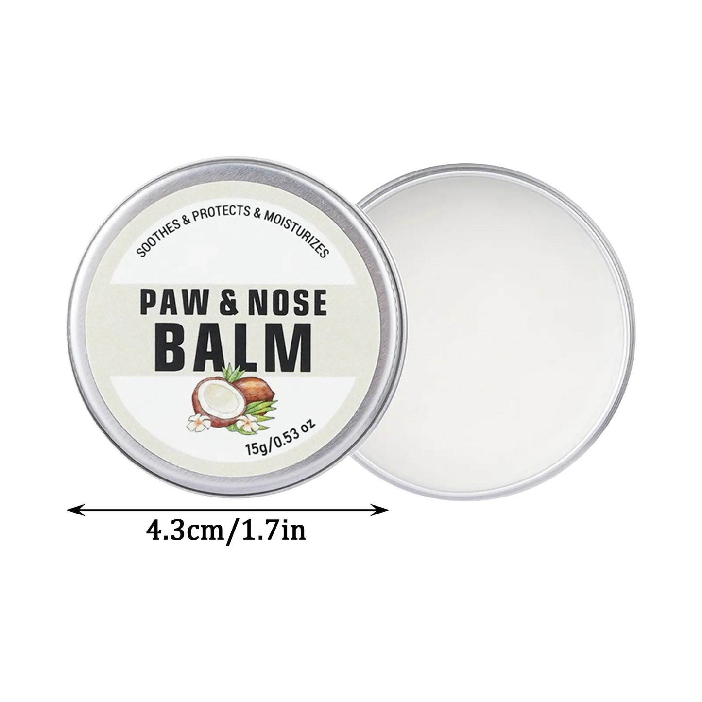1PCS Dog Paw Balm Moisturizing Natural Cream Cat Paw Wax Nose Protector Moisturizer Pet Crack Feet Repair Winter Care Supplies