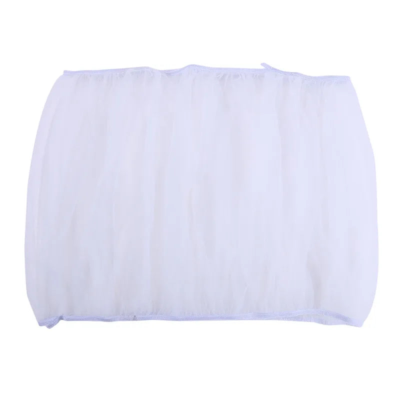 Universal Bird Cage Cover 360 Degrees Covering Bird Cage Mesh Net Elastic Birdcage Cover Soft Bird Seed Guard Skirt For Home