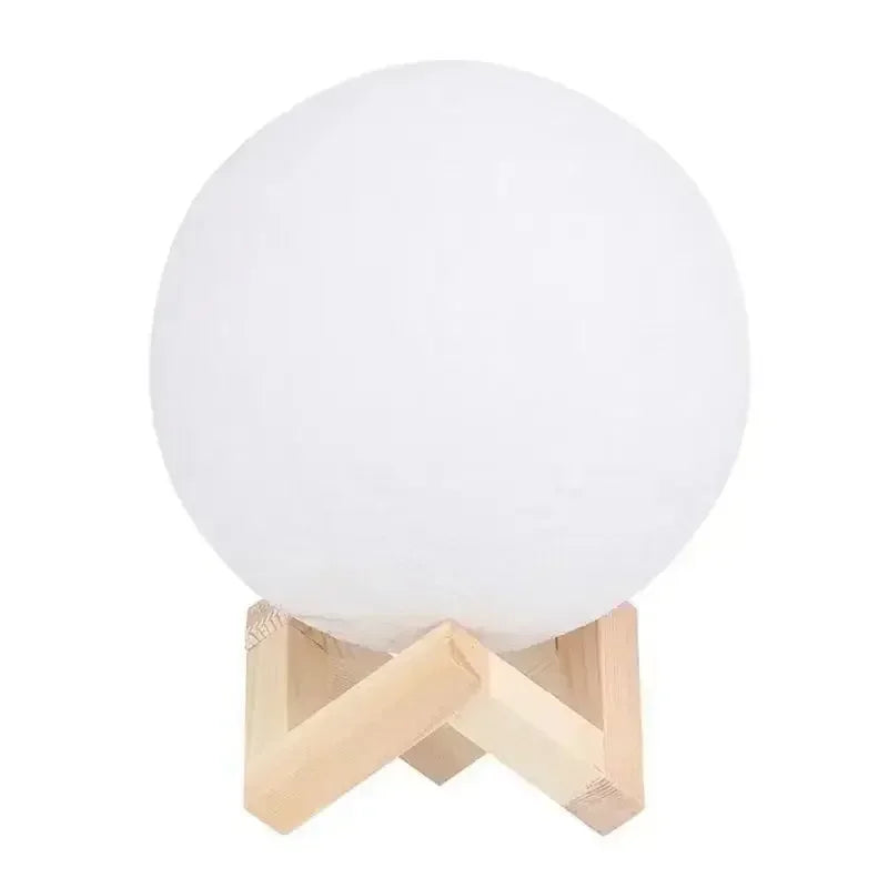Stunning 3D Moon Lamp Night Light for Energy-efficient Room Dcor