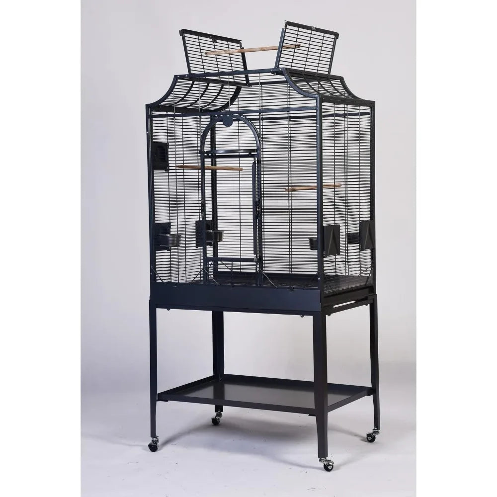 A&E Cage Co. Elegant Style Flight Cage, 32" x 21", Blue (MA3221FL Blue)
