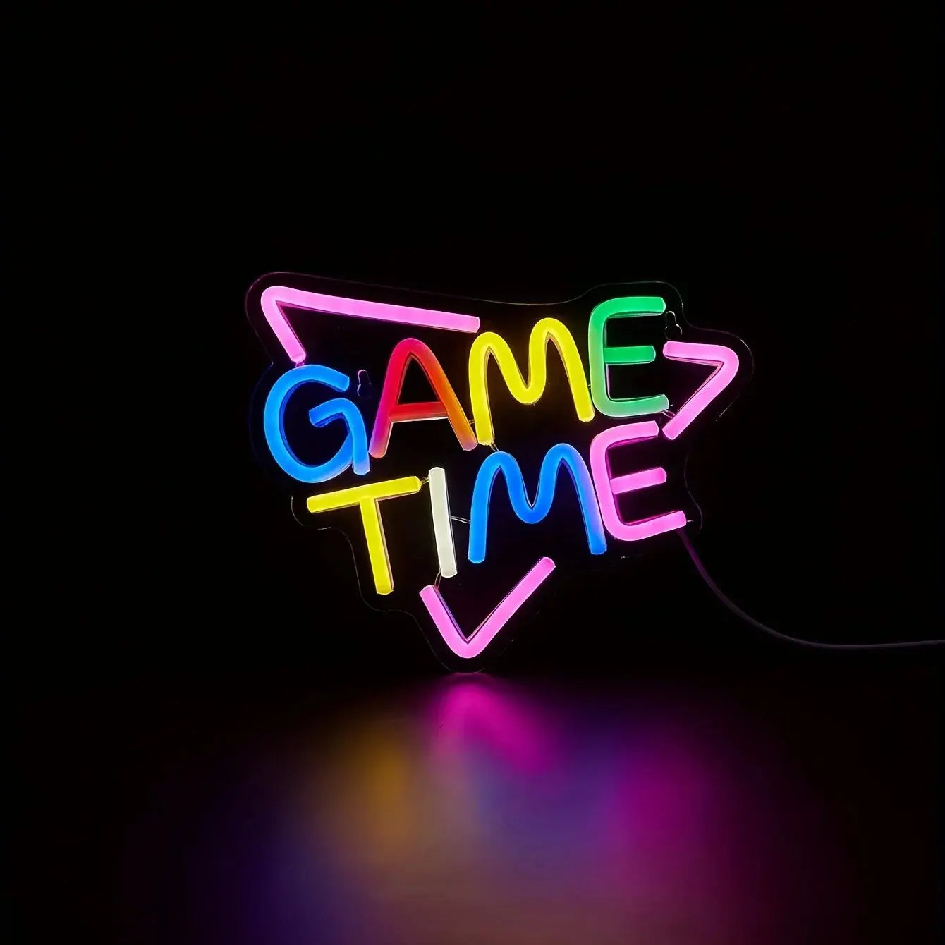 Gamepad Shaped LED Neon Sign for Gamer Room Decor