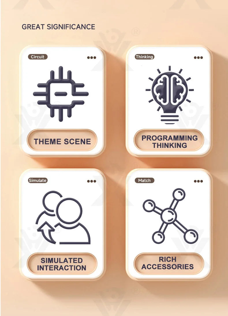 DIY Electronic Blocks Kit for Kids - Educational Science Toy for Ages 6 to 12 - Circuit Building Exploration Set