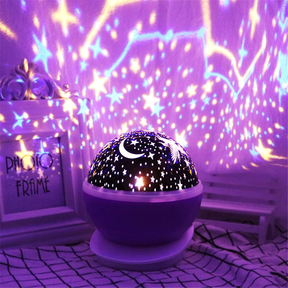 Night Lamp Projector Starry Sky Night Light Baby Decor