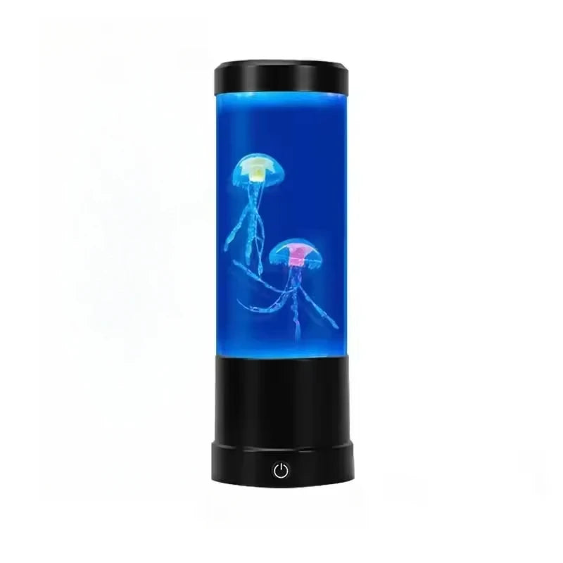 Jellyfish Lamp LED Color Changing Mood Light 7 Colors Aquarium Night Light for Bedroom and Desktop Decor Great Gift for Kids