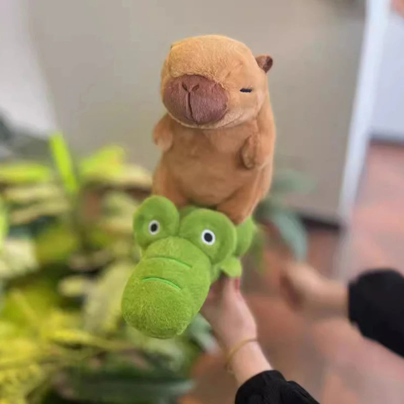 New Riding Crocodile Goose Capybara Plushie Soft Toy