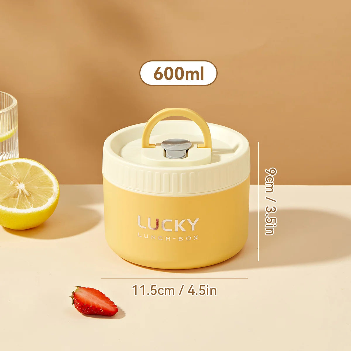 WORTHBUY Portable 304 Stainless Steel Insulated Bento Lunch Box With Thermal Bag Cutlery Leak Proof Container Set