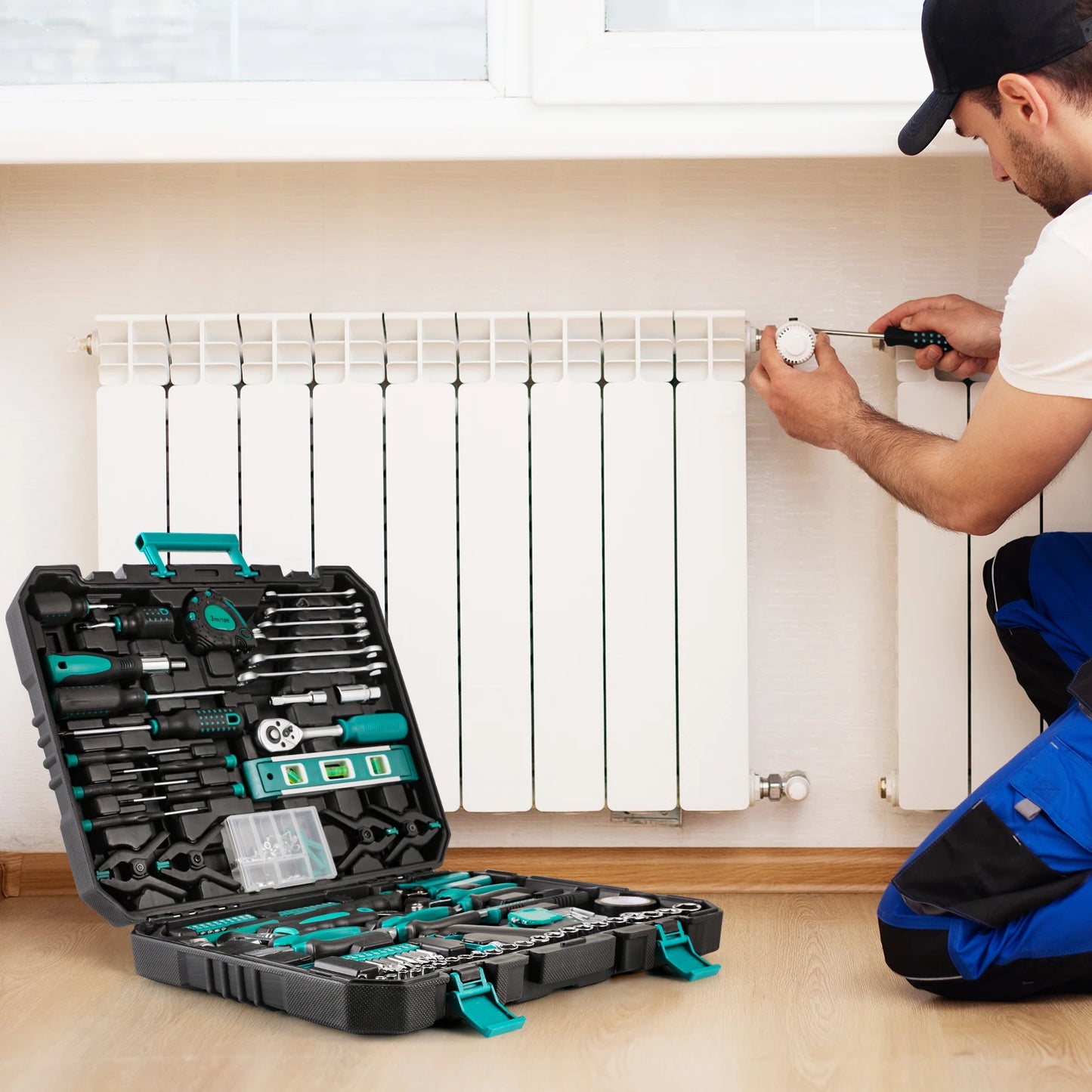 Home Repair Tool Kit - 198 Piece Complete Tool Set