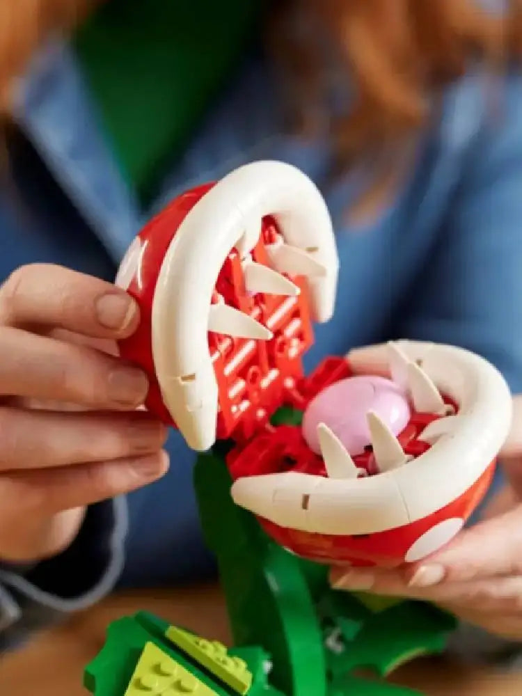 Swallowing Flower Assembly DIY Building Block Toys for Kids