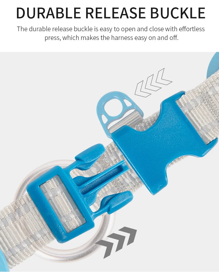 Personalized Adjustable Nylon Reflective Dog Collar with AirTag Holder for Small Medium and Large Dogs