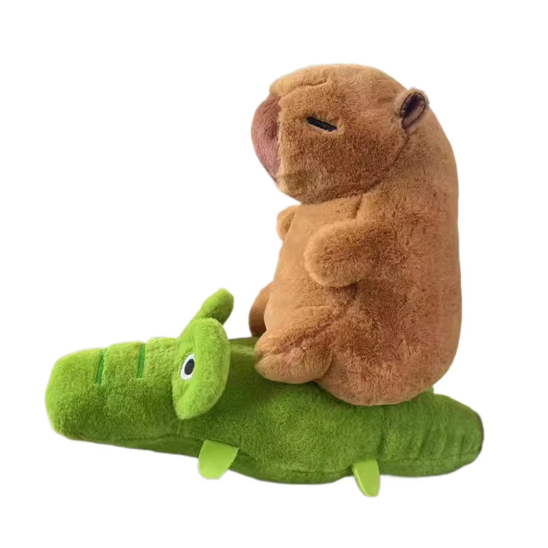 New Riding Crocodile Goose Capybara Plushie Soft Toy