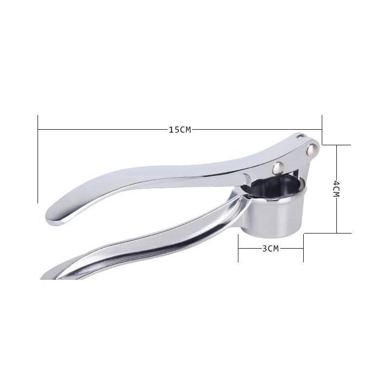 Garlic Press Crusher Mincer Stainless Steel Kitchen Tool