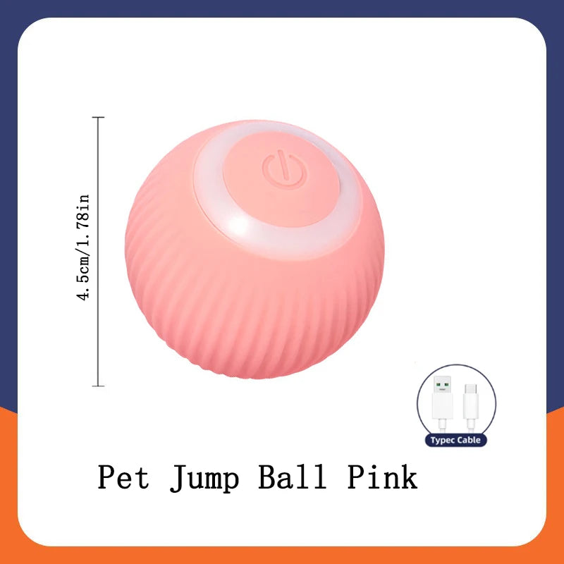 Smart Dog Toy Ball Electronic Interactive Pet Toy USB Moving Ball