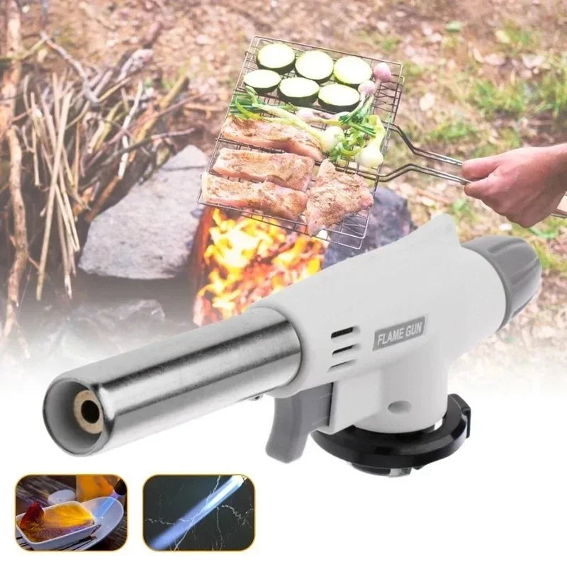 Portable Flame Gun Multifunctional Torch Burner For BBQ Cooking Desserts Camping