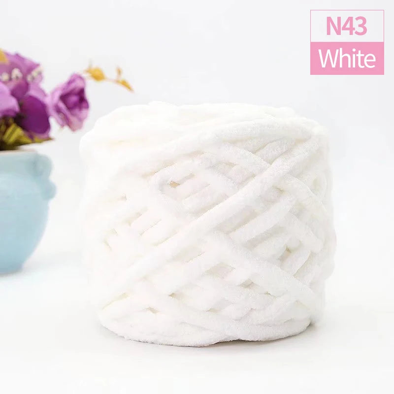 QJH Chunky Blanket Knitting Yarn for Cozy Throws and Pillows