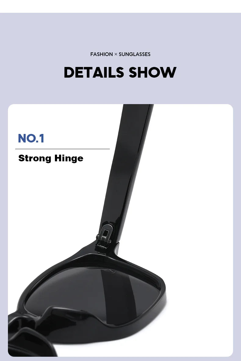 Vintage Retro Style Men Women Sunglasses Square Shape Anti-glare Fashion Sun Glasses