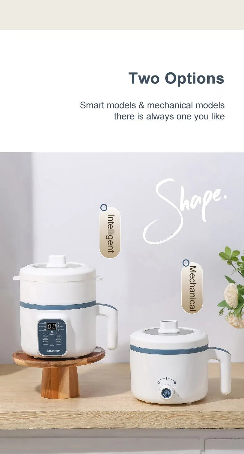 Electric Rice Cooker Single Double Layer 220V Non-Stick Smart Multi Cooker for Home