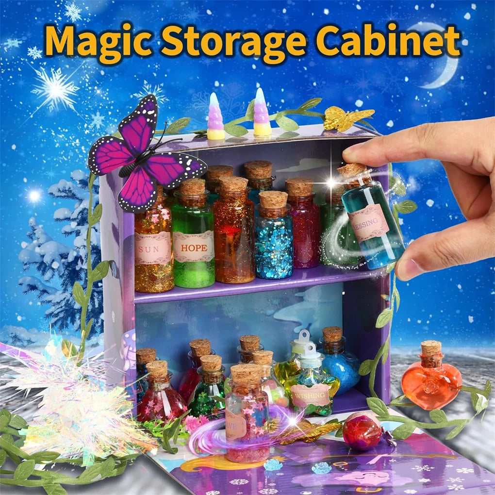 DIY Fairy Magical Potions Kit for Kids - Color Changing and Freezing Potions Art Craft Science Experiment Set