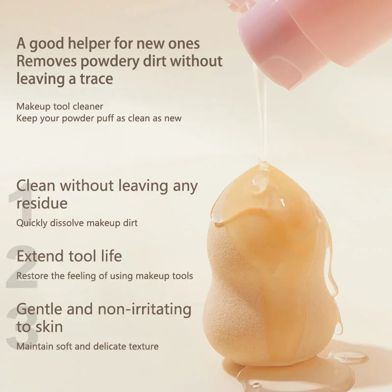 80ml Makeup Brush Cleaner Solution for Quick and Easy Cleaning