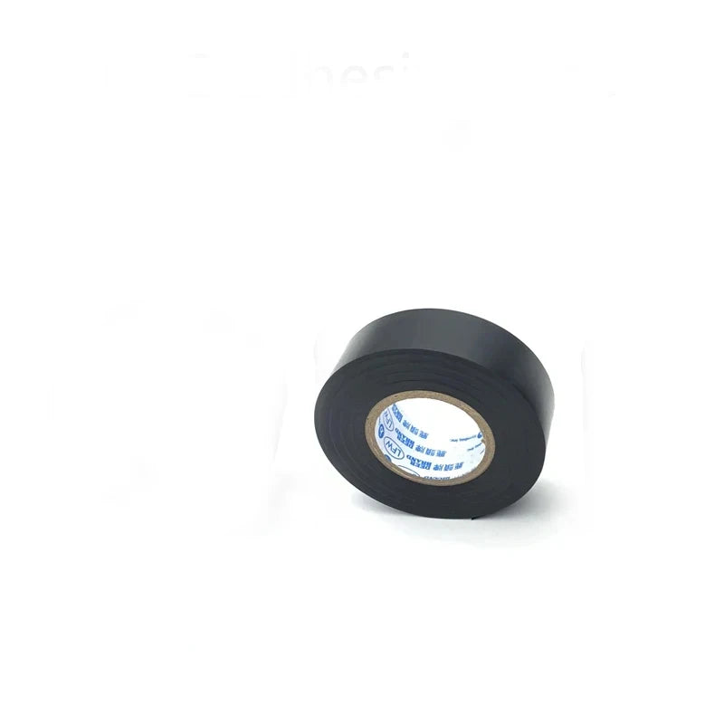1pc 19MMX30M Black Electrical Tape Waterproof High Viscosity PVC Insulation for Automotive and Household Use