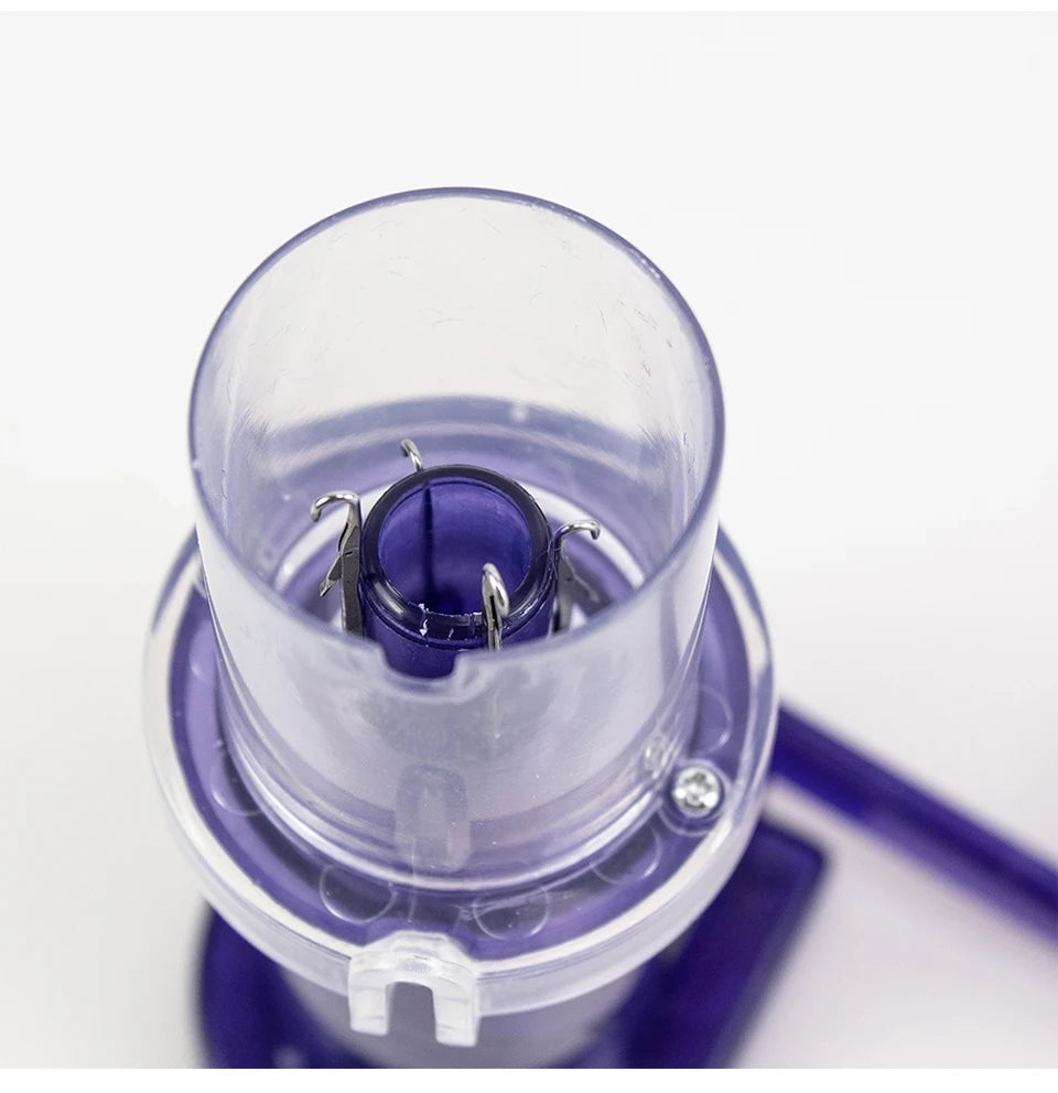 Portable Hand Knitting Machine with Crank for DIY Sweaters and Scarves Crafting Kit