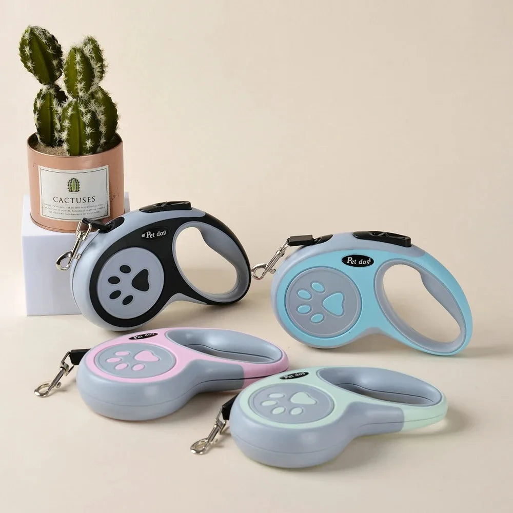 Kittens Goods Automatic Telescopic Cat Leash Harness Collar with Safety Breast-band and Comfort Accessories