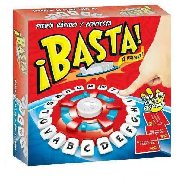 BastaSpanish Word Game English Version Fast-Paced Family Fun