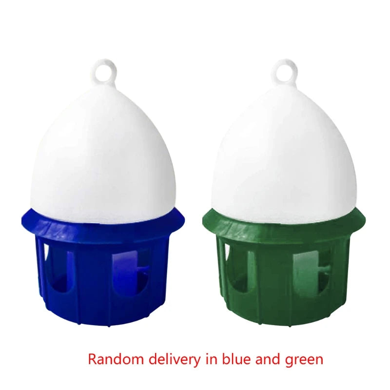 for Pigeon Water Dispenser Durable Plastic Drinker Safe for Birds 4/6/8/10L Capa