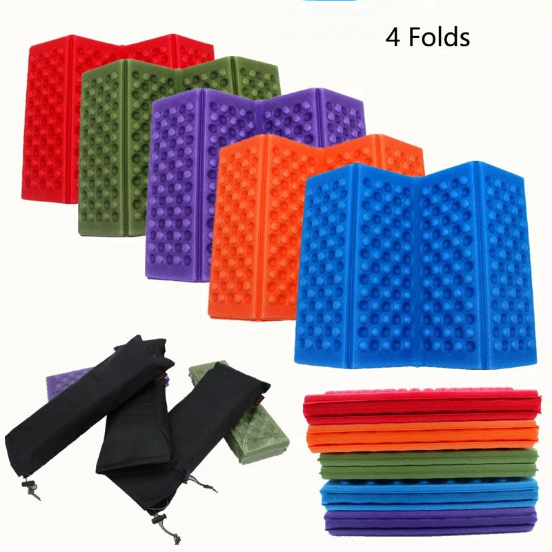 Outdoor Camping Seat Mat 4-Fold Waterproof Foam Insulation Mat