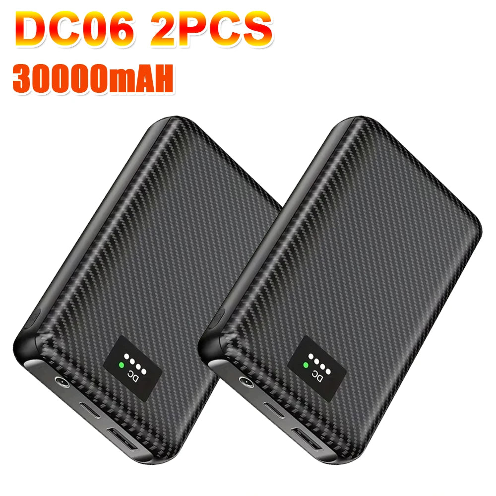 40000mAh Power Bank DC 7.4V Portable Charger for Heated Gear