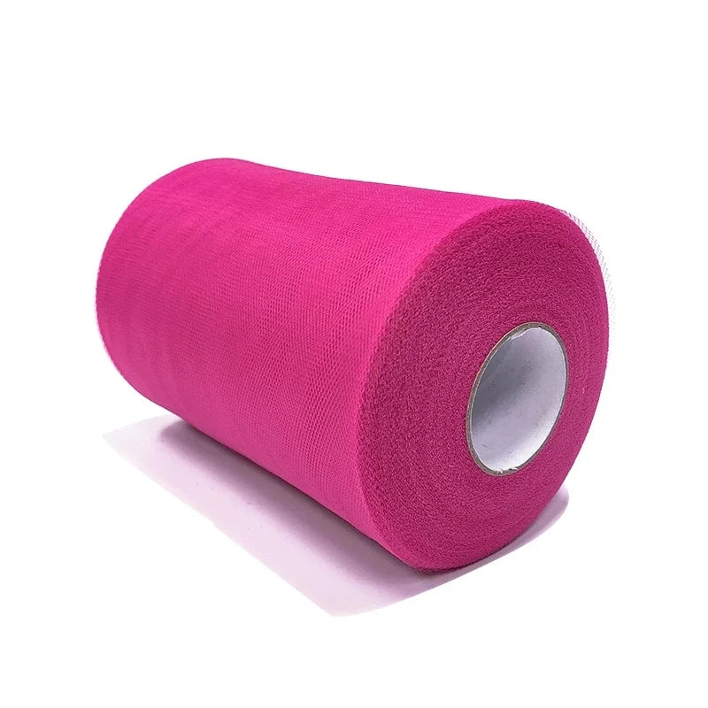 Tulle Fabric Roll 30cm x 91.4m High Quality Polyester for Christmas Gift Wrapping DIY Tutus Wedding Decorations and Craft Supplies