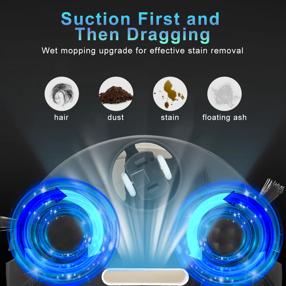 Fully Automatic Sweeping Robot Suction And Sweeping Mop Machine