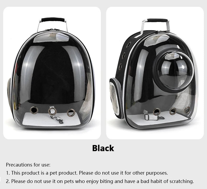 Breathable Transparent Pet Cat Carrying Bag Space Backpack