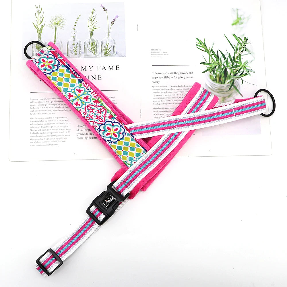 Warm Dog Harness Vest for Winter Soft Padded Adjustable Pet Training Harness for Small Large Dogs Bulldogs and Pugs