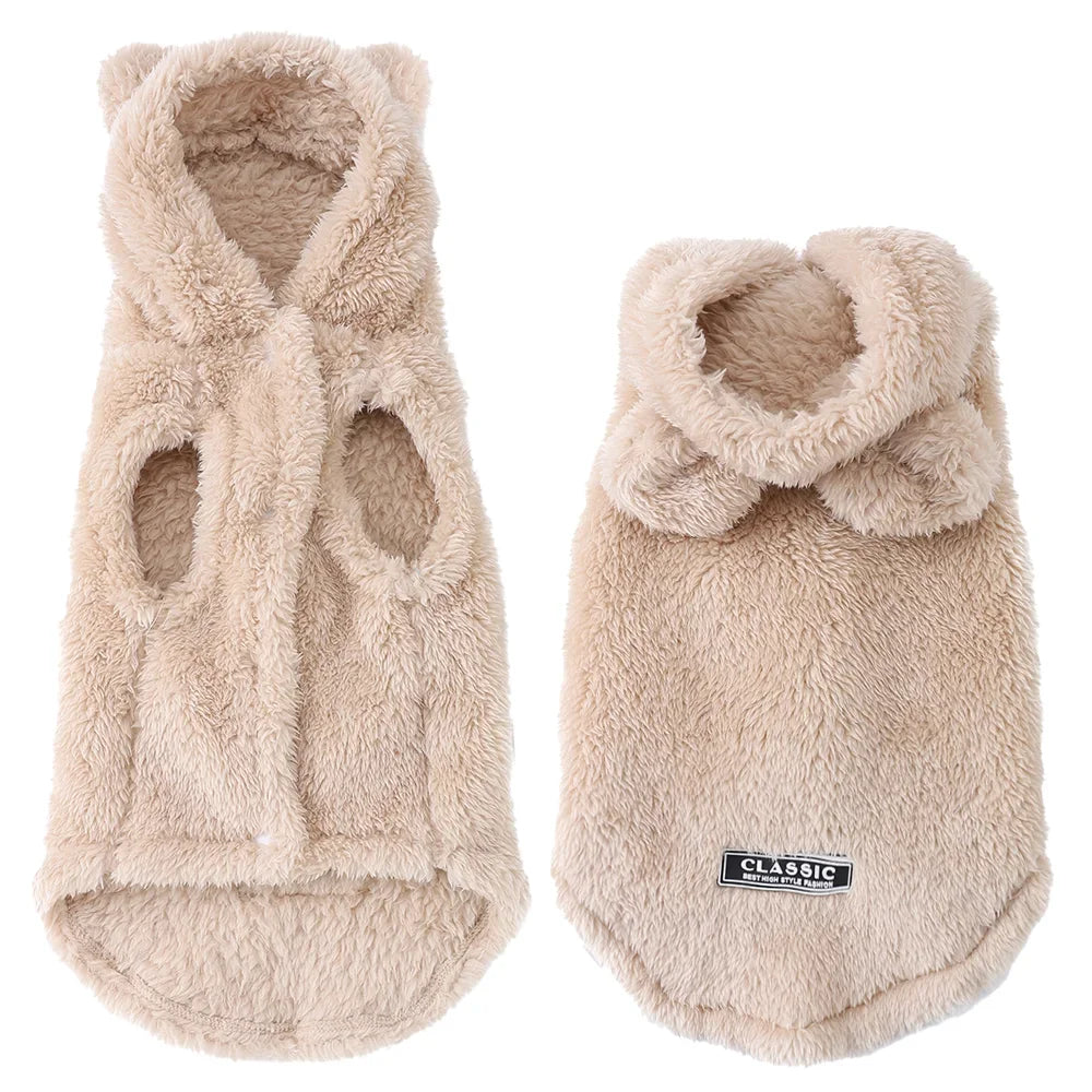 Rabbit Ears Cute Cat Clothes For Small Medium Dogs Cats Puppy Soft Pet Outfits Cozy Pets Kitty Coat Winter Warm Sphynx Hoodie