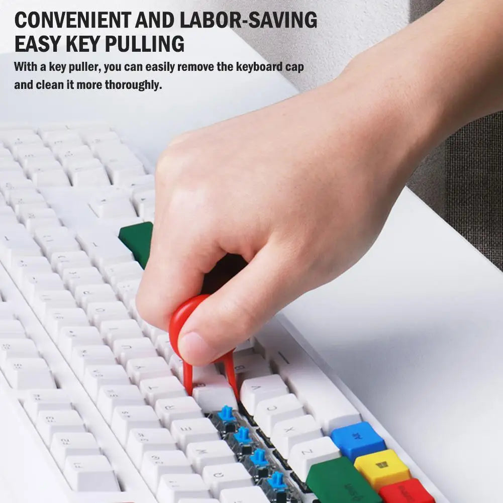 5 In 1 Keyboard Cleaning Brush Kit Keycap Puller Earbuds Cleaner