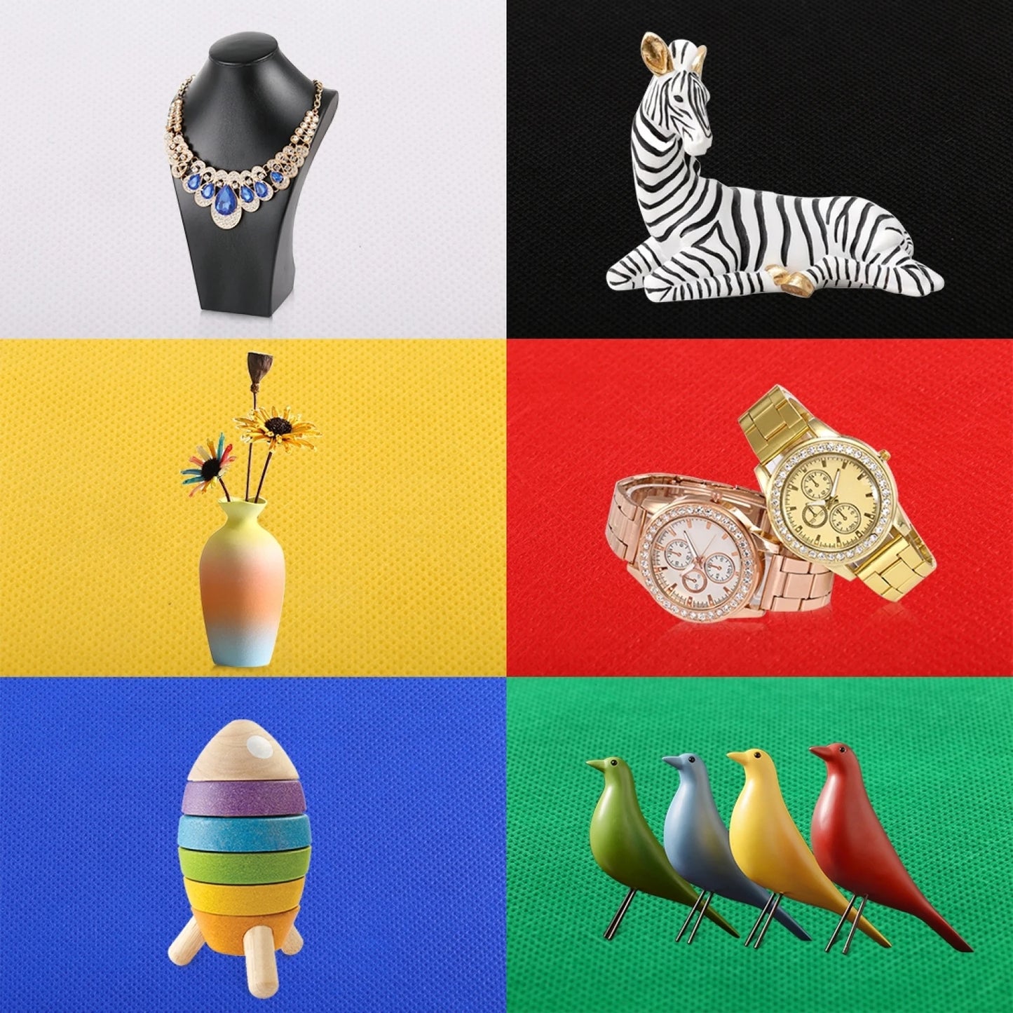 PULUZ 30cm Portable Ring Light Studio Tent Kit with 6 Backdrops