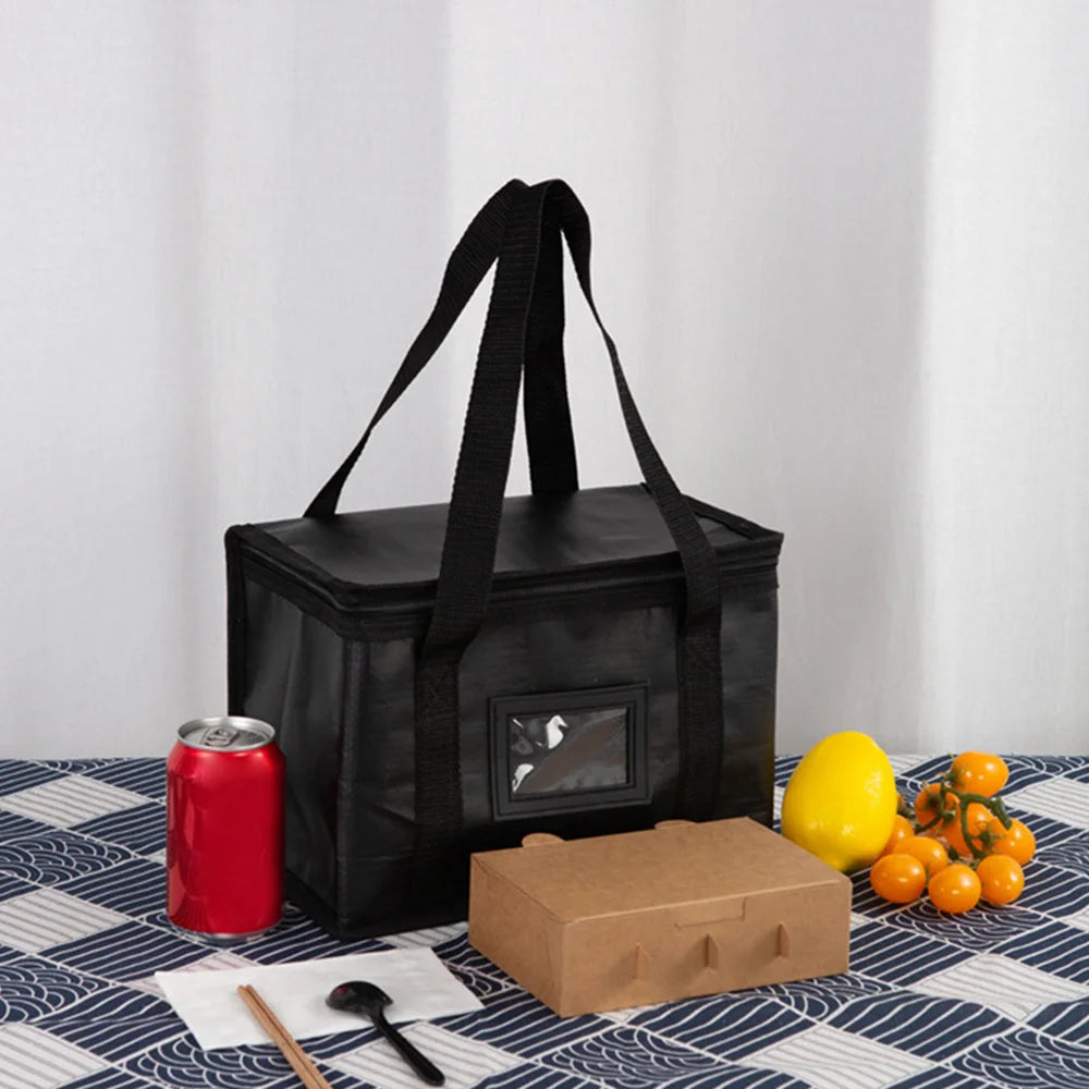 Insulated Thermal Cooler Bag β Large Lunch Tote for Food & Drinks, Ideal for Picnics or Work