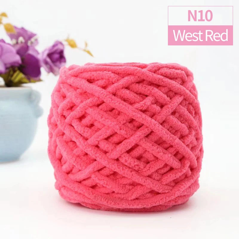 QJH Chunky Blanket Knitting Yarn for Cozy Throws and Pillows