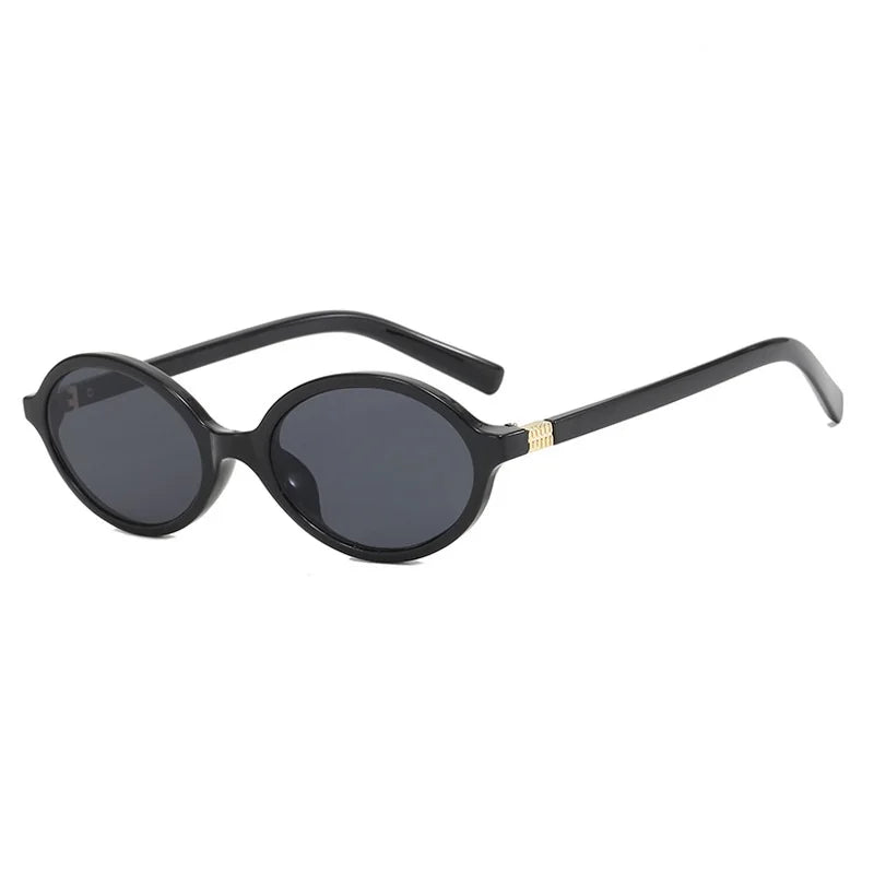 Oval Small Frame Luxury Brand Sunglasses for Women and Men