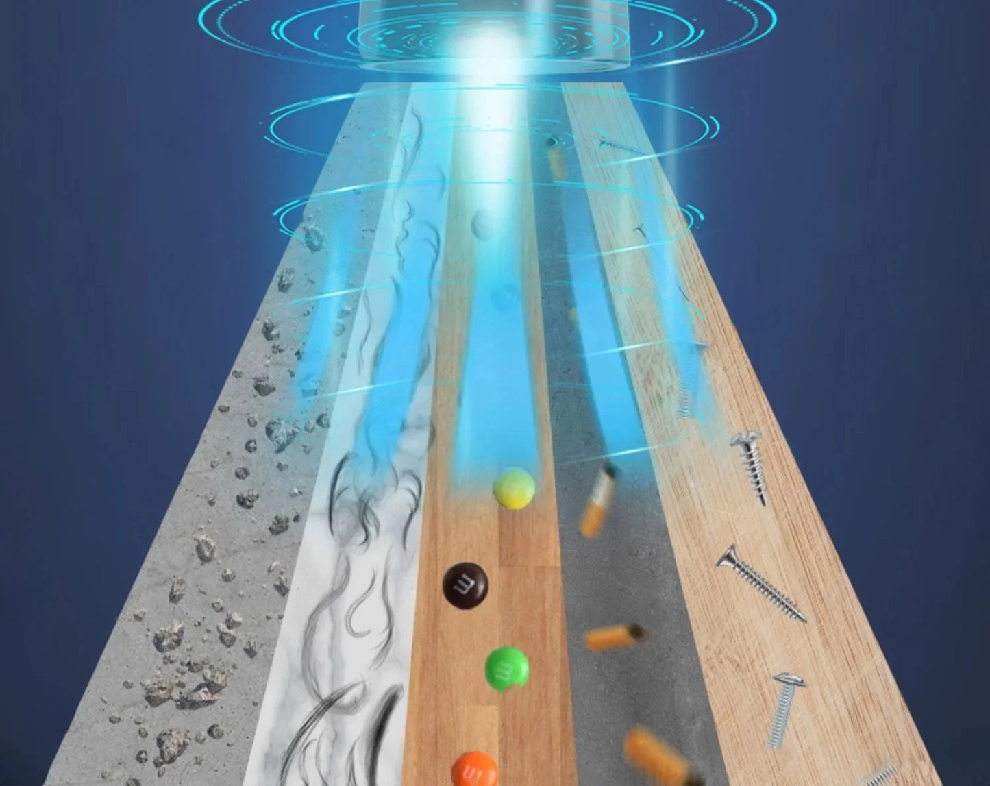 CENRR 98000PA Car Vacuum Cleaner Portable Wireless Strong Suction