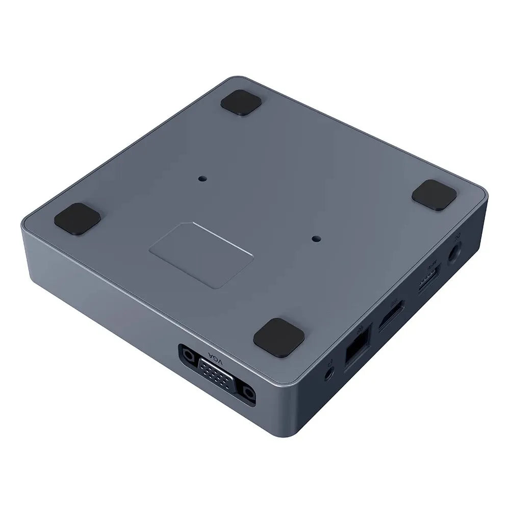 SOYO M2 Air Mini PC: 6GB RAM, 128GB EMMC, Intel N4000, Windows 11 Pro - Compact for Home, Business & Gaming