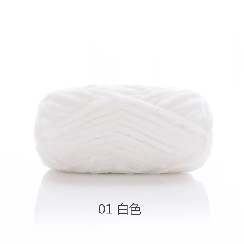 Ruyi Bird Warm Fleece Thick Wool Crochet Golden Velvet Yarn